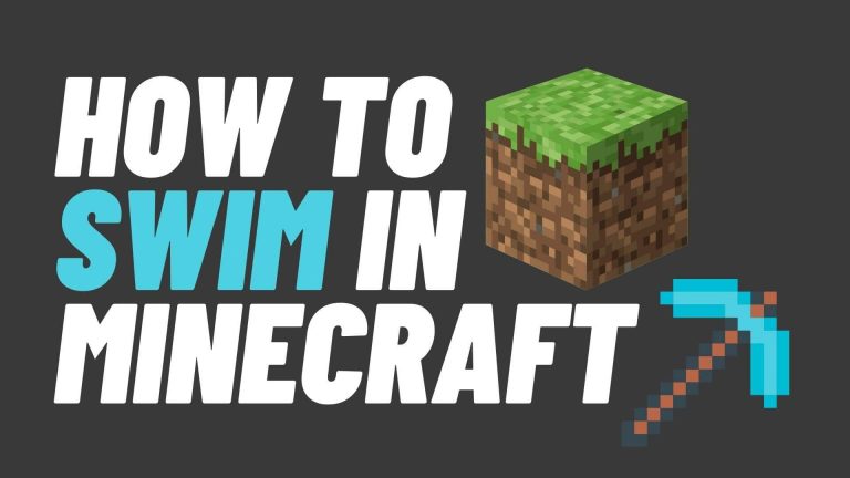 How To Swim In Minecraft | 5 Easy Methods